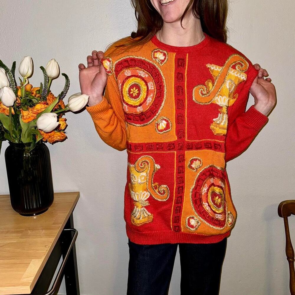 Super funky vintage sweater